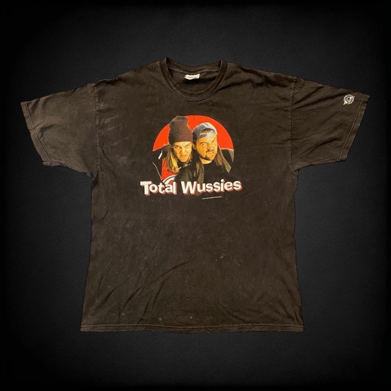 Vintage Jay and Silent Bob Total Wussies T-Shirt Black
