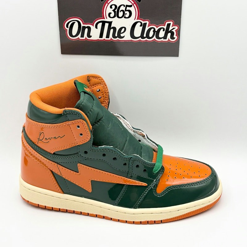 Reves Paris Air Kiy '85 Hi Pine Green/Orange