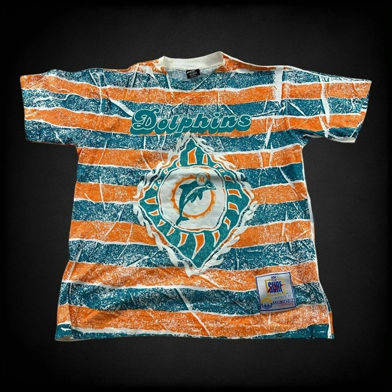 Vintage Miami Dolphins Surf Club T-Shirt White