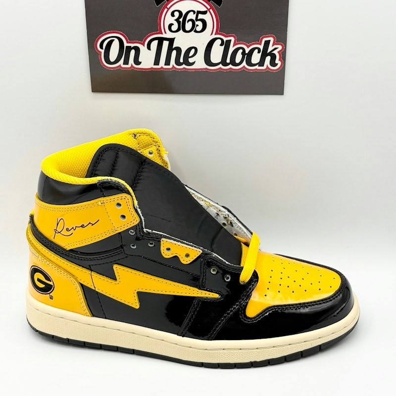 Reves Paris Air Kiy 85 Hi Grambling Edition Black Maize