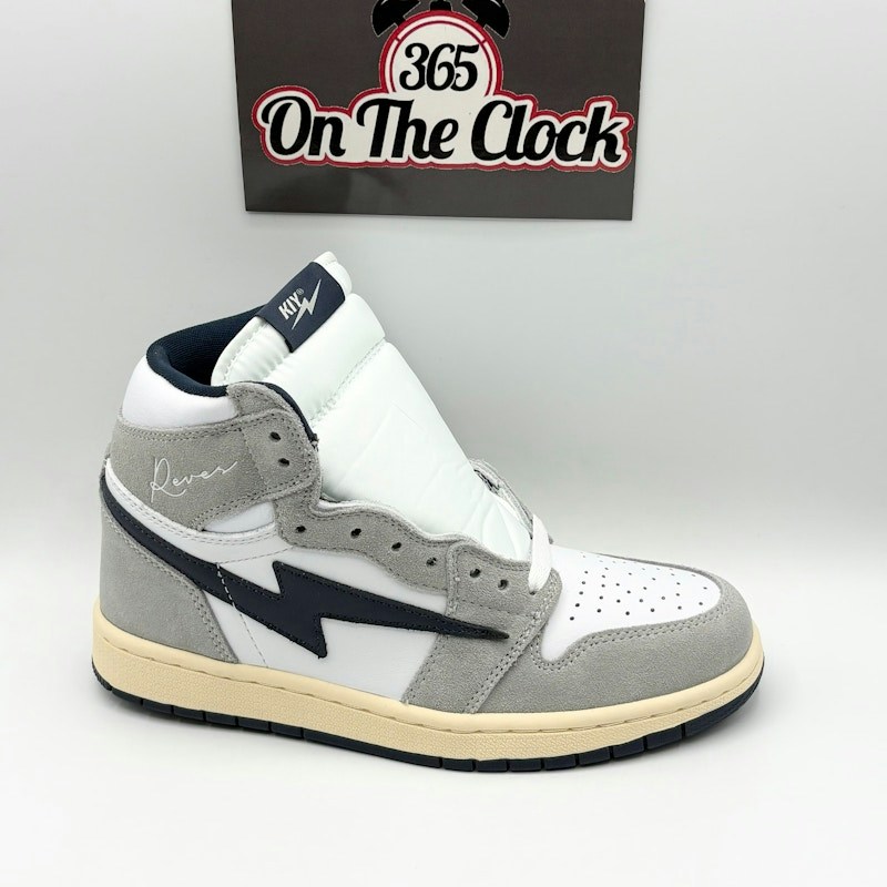 Reves Paris KIY '85 Hi White Grey Navy