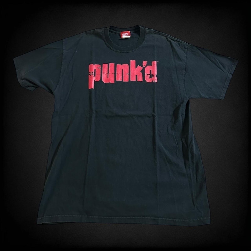 Vintage MTV Punk'd T-Shirt Black