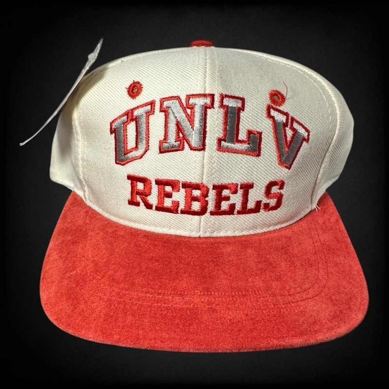 Universal Headwear UNLV Rebels Cap Off-White Red