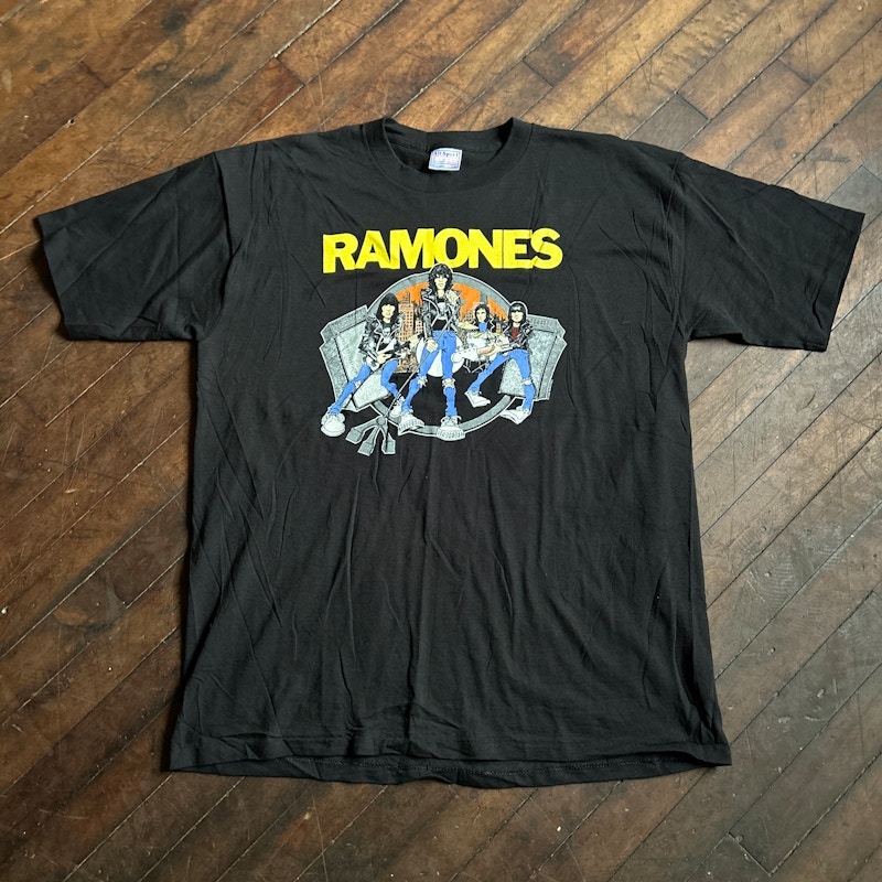 Ramones Road to Ruin T-Shirt Black