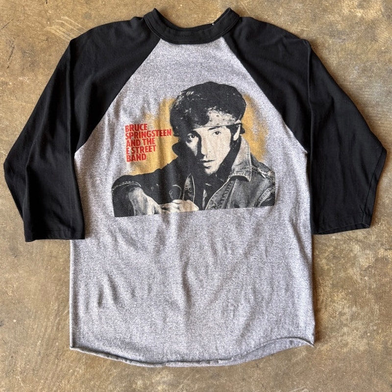 Bruce Springsteen and the E Street Band World Tour 84-85 Baseball T-Shirt