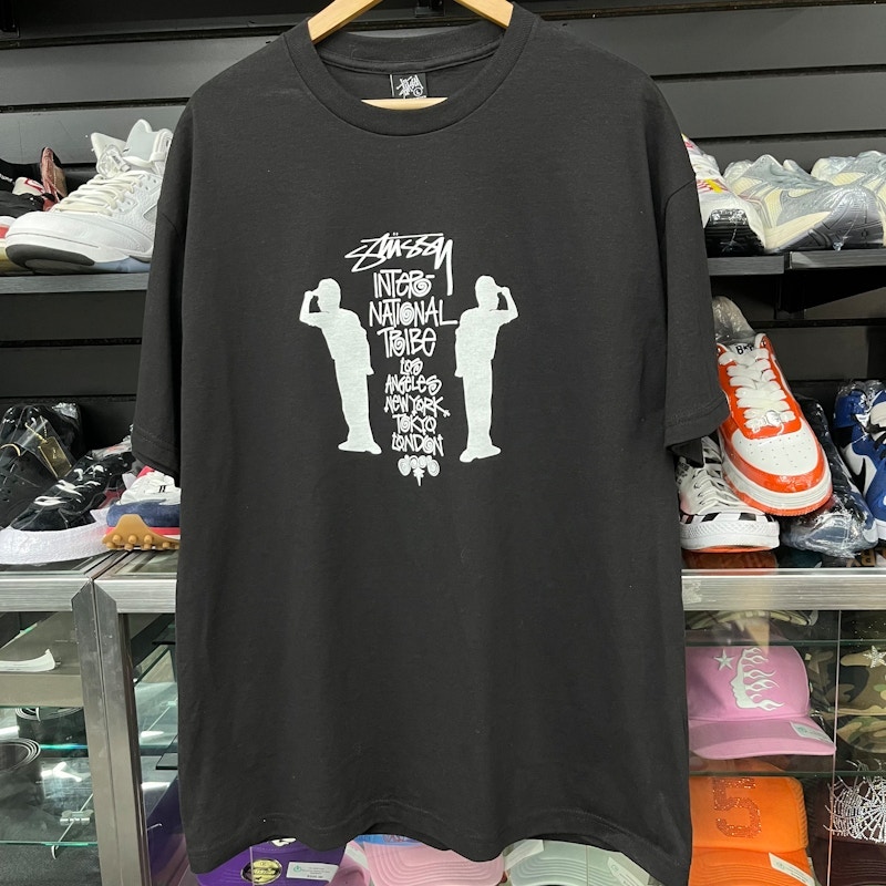 Stüssy International Tribe T-Shirt Black