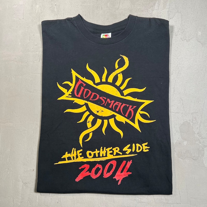 Vintage Godsmack The Other Side 2004 Tour T-Shirt Black