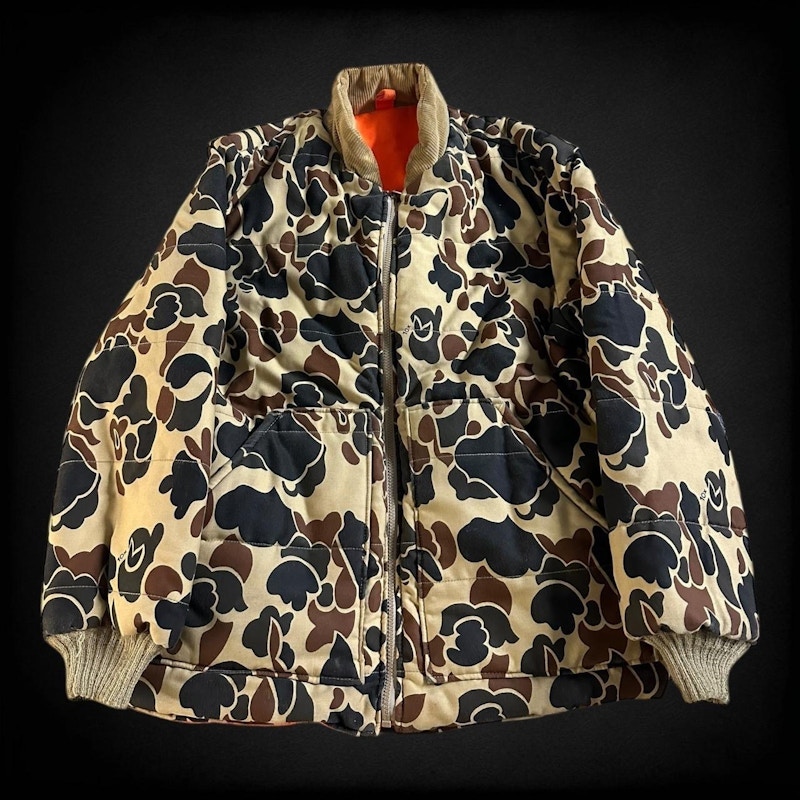 Vintage 10x Camouflage Quilted Jacket