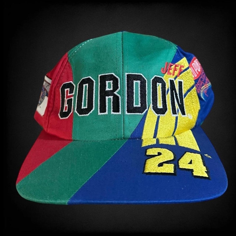 Vintage Competitors View Jeff Gordon 24 Hat Multi-Color