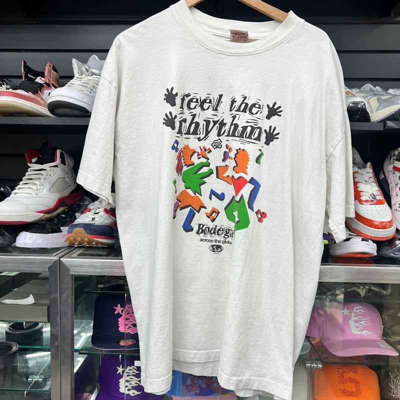 Bodega Feel the Rhythm T-Shirt White