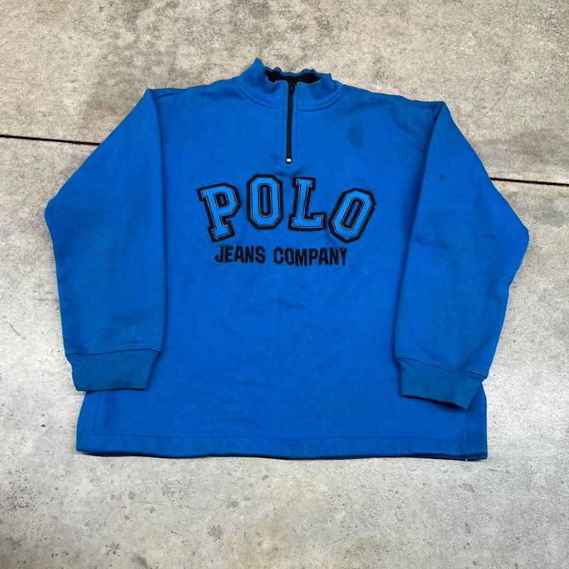 Polo Sport Ralph Lauren Quarter-Zip Sweatshirt Black Purple