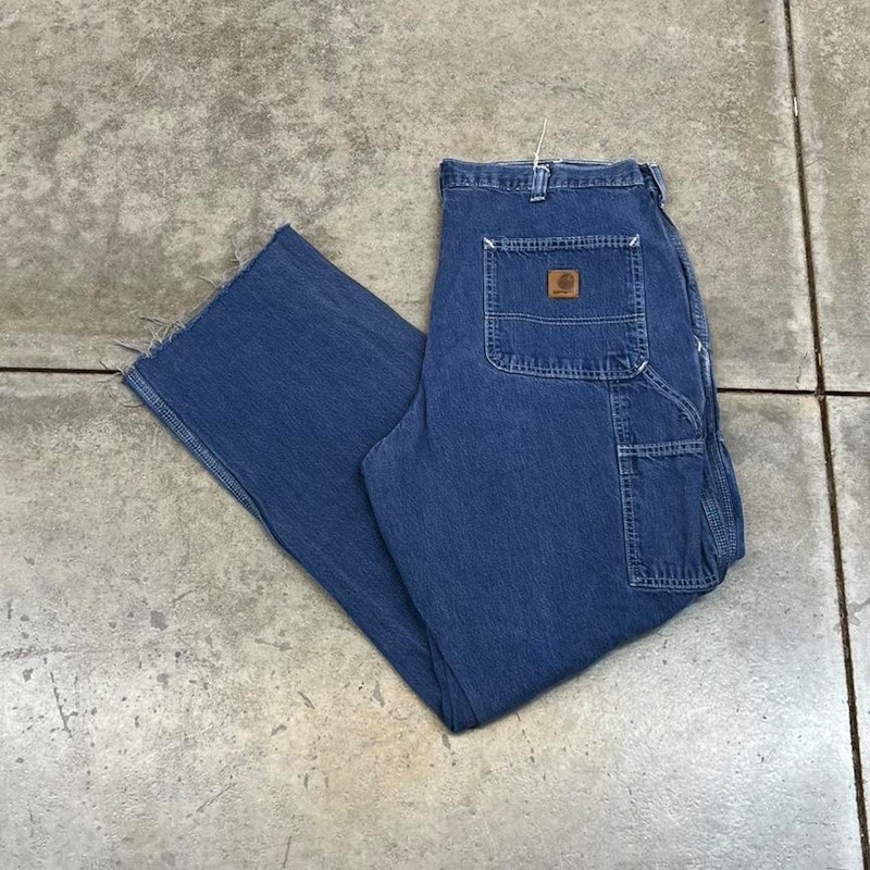 Carhartt Carpenter Jeans Blue Denim