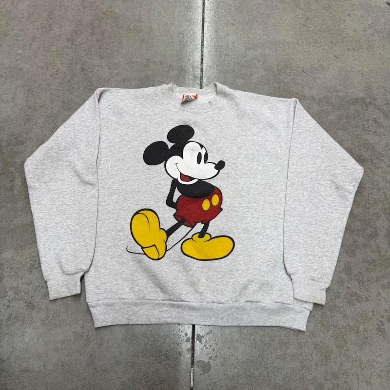 Disney Mickey Mouse Sweatshirt Gray