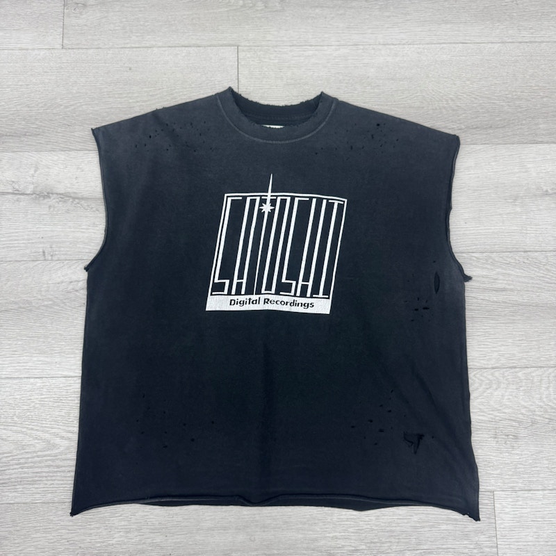 Satoshi Nakamoto Digital T-Shirt Washed Black