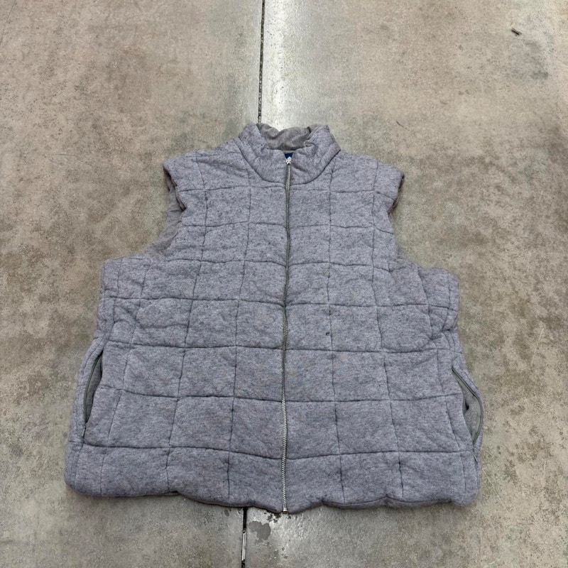 Vintage Polo by Ralph Lauren Quilted Vest Grey