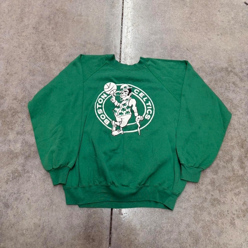 Vintage Boston Celtics Sweatshirt Green