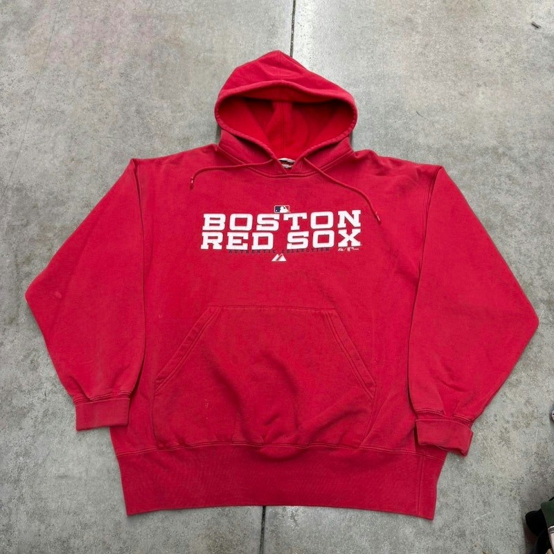 Majestic Boston Red Sox Authentic Collection Hoodie Red