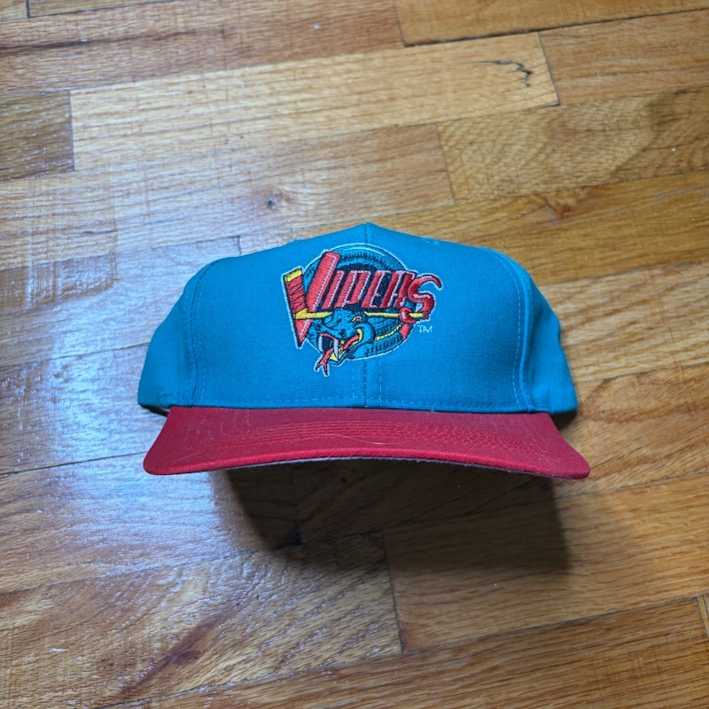 Twins Enterprise Detroit Vipers Snapback Hat 90s