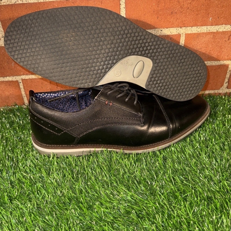 Steve Madden Men's Black Oxford Shoes