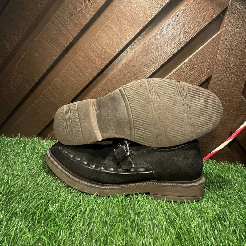 Steve Madden Stryker Monk Strap Shoe Black