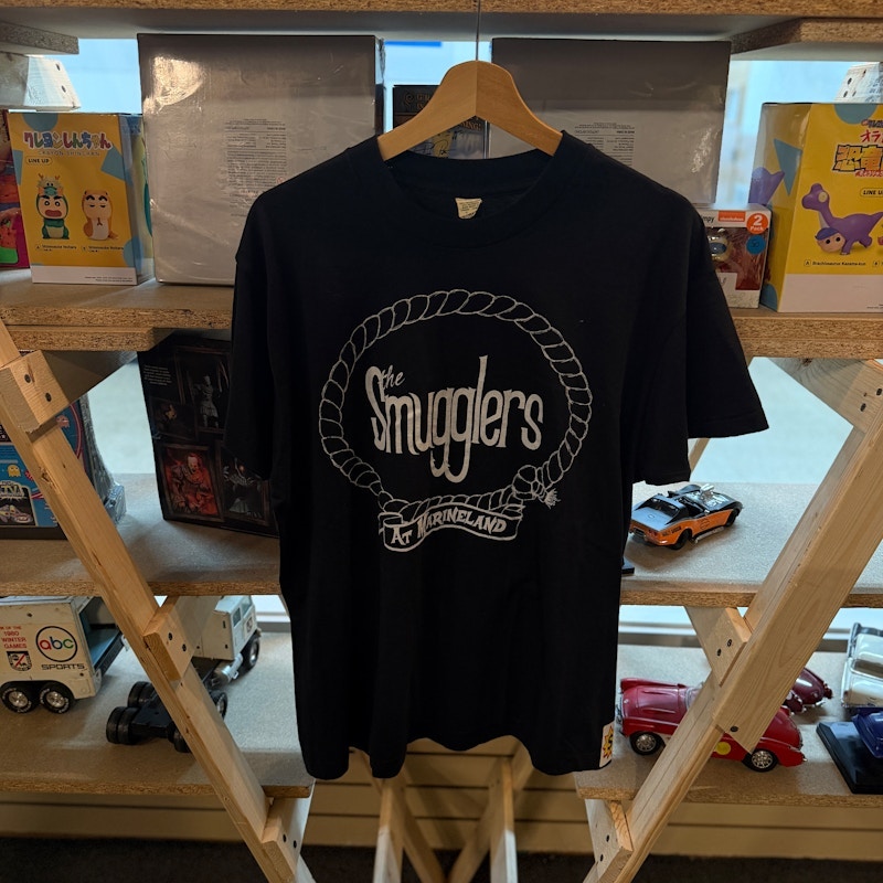 80’s The Smugglers At Marineland Band T-Shirt Black