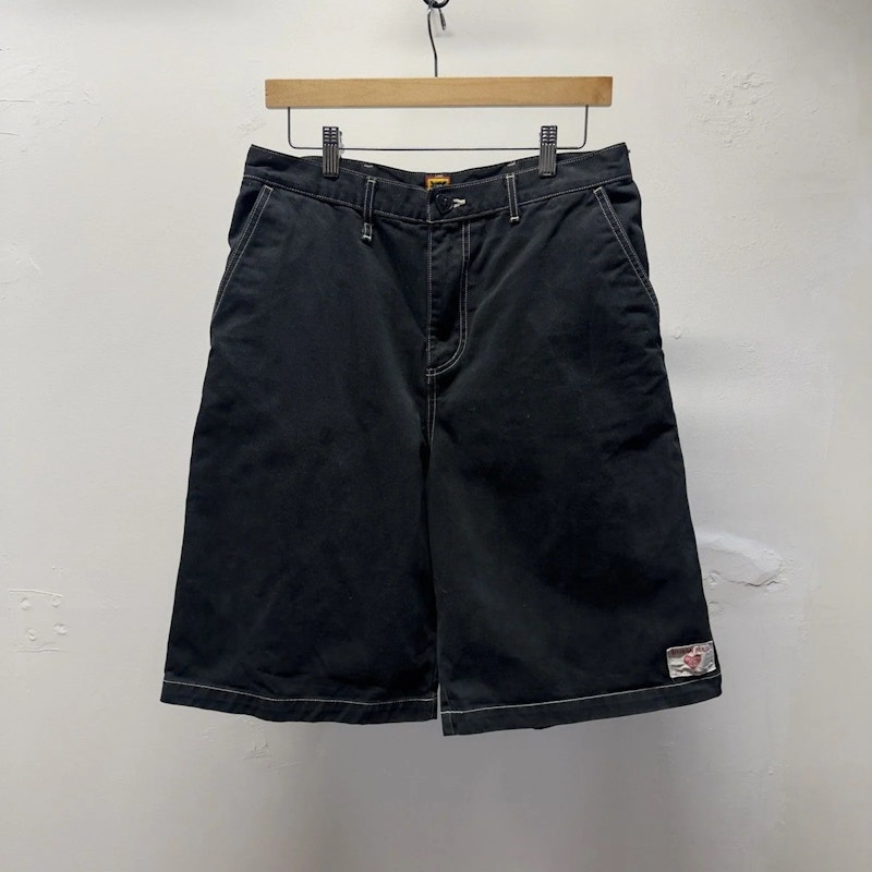 Human Made Baggy Shorts Black