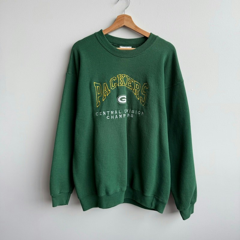 Lee Vintage Green Bay Packers Central Division Champions Sweatshirt Green