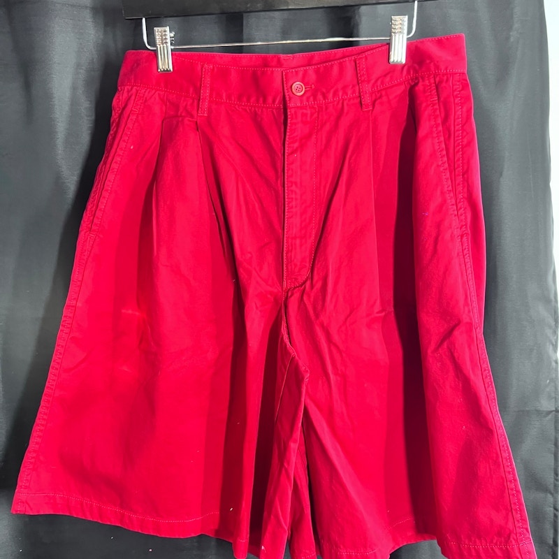 Comme des Garçons Shirt Cotton Shorts Red