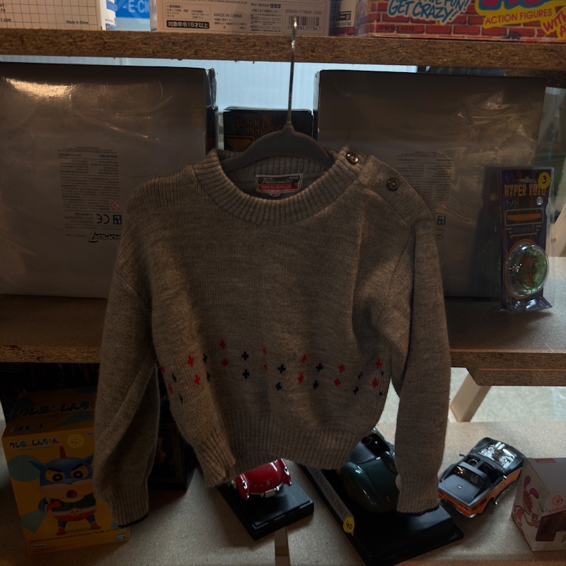 80’s Vedoneire Knit Sweater Grey