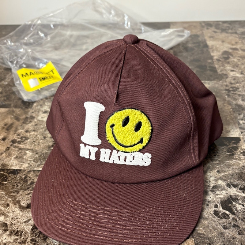 Market I Love My Haters Cap Brown