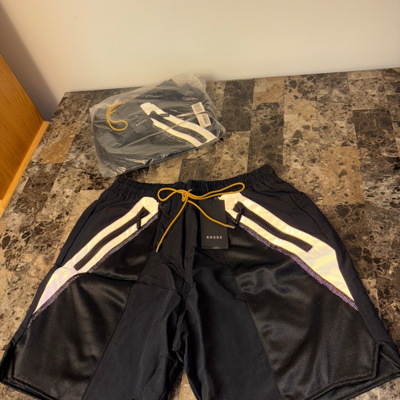 Rhude Shorts 3M Black