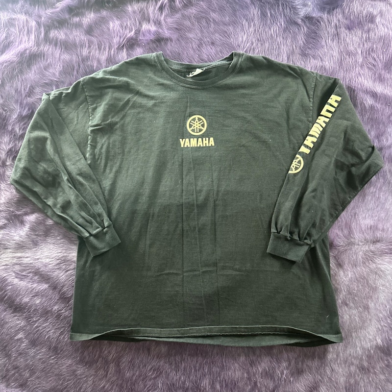 Yamaha Long Sleeve Graphic Shirt Black