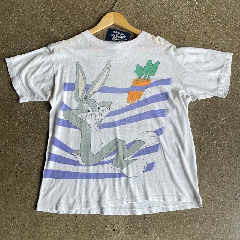 Vintage Looney Tunes Bugs Bunny T-Shirt White