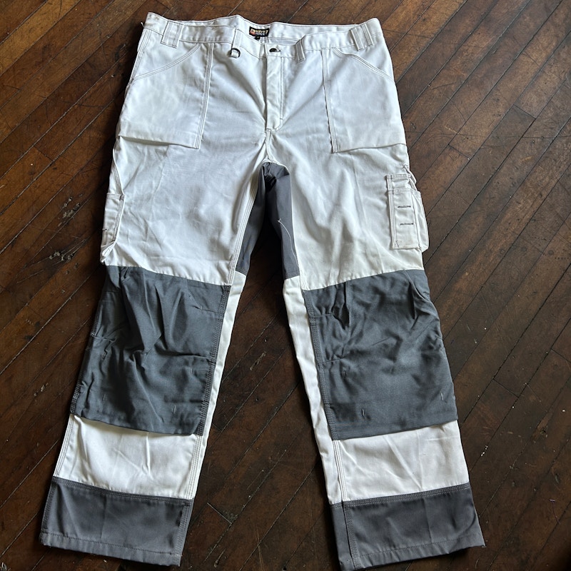 Blåkläder Work Trousers White/Grey