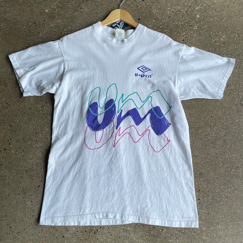 Vintage Umbro Graphic T-Shirt White