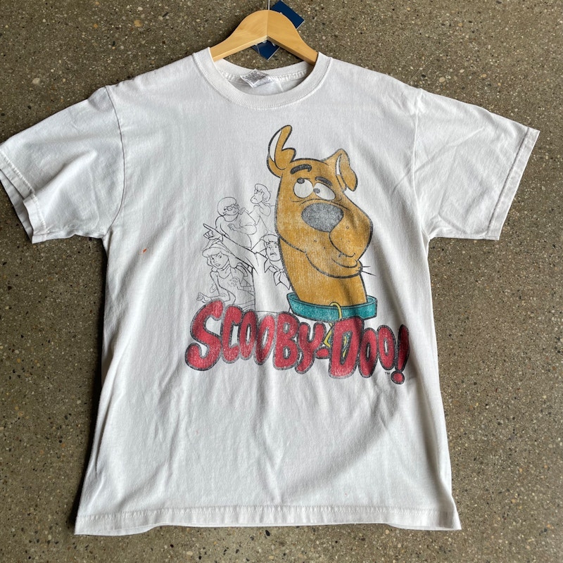 Vintage Scooby-Doo Graphic T-Shirt White