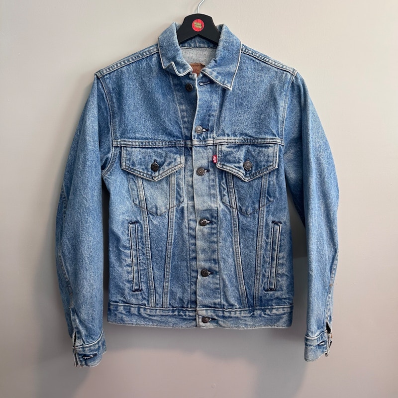 Levi's Denim Trucker Jacket Blue Washed