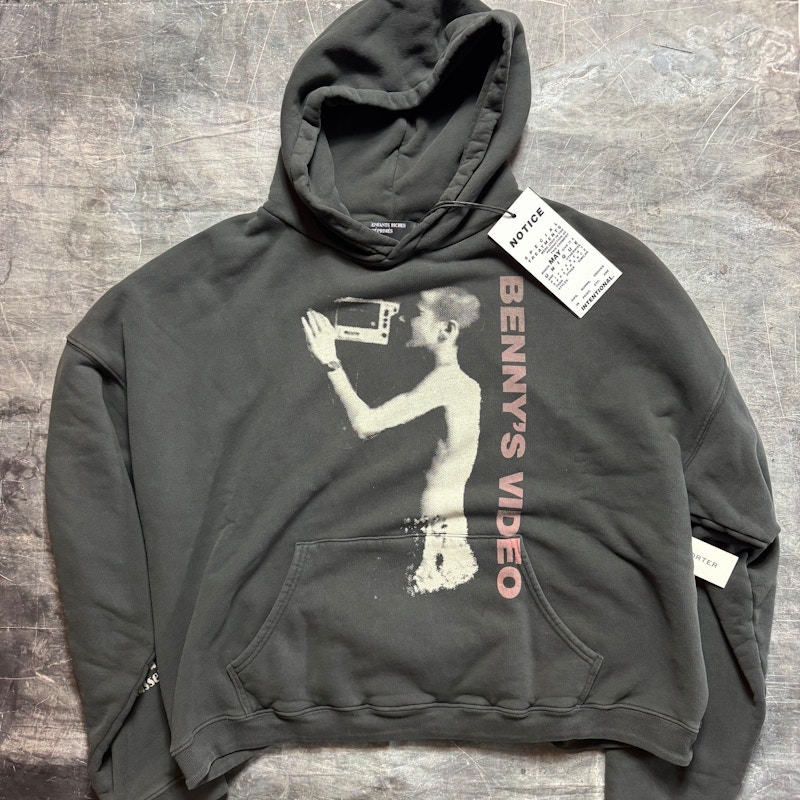 Enfants Riches Déprimés Benny's Video Hoodie Faded Black