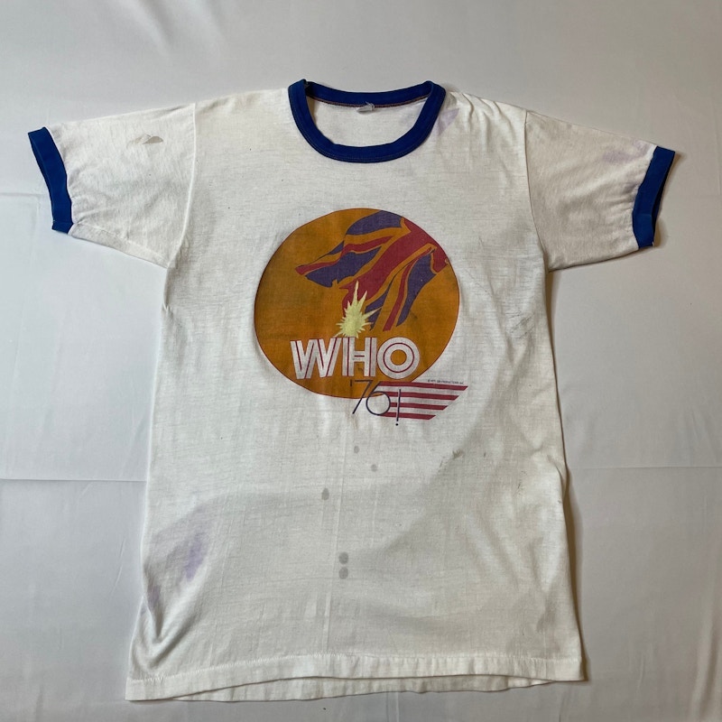 Vintage The Who 1976 Tour Ringer T-Shirt