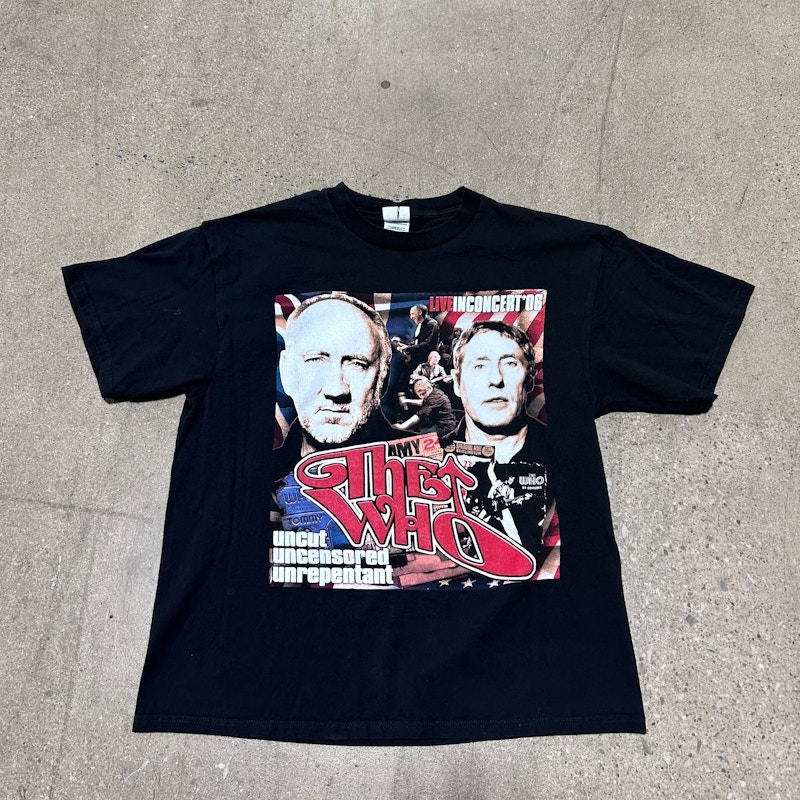 The Who Live In Concert '06 Graphic T-Shirt Black