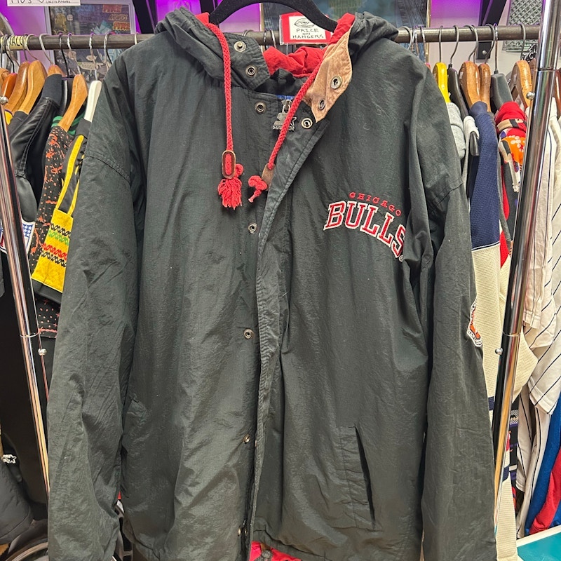 Chicago Bulls Embroidered Jacket Black
