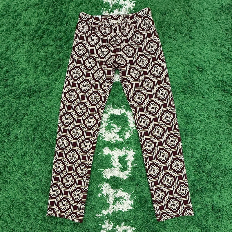 Casablanca Pants Burgundy