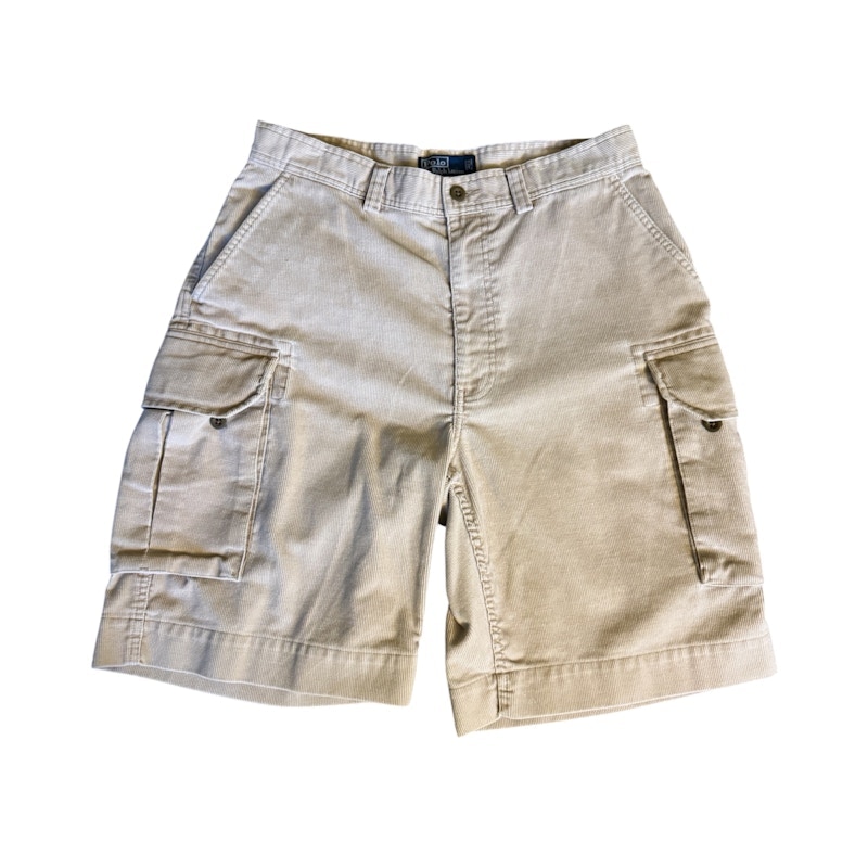 Polo Ralph Lauren Corduroy Cargo Shorts Beige