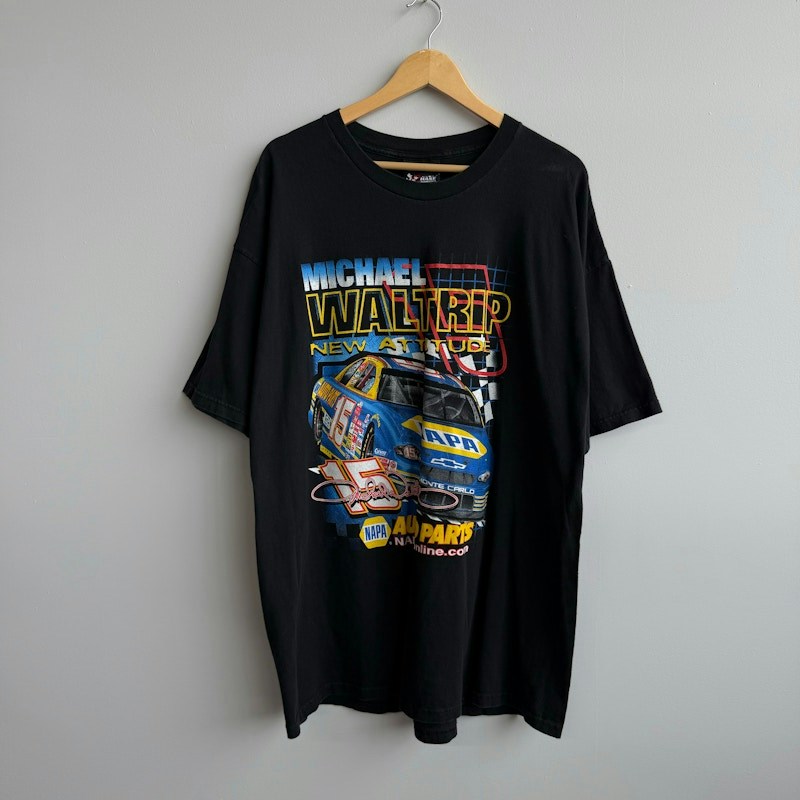 Chase Authentics Michael Waltrip NASCAR T-Shirt Black