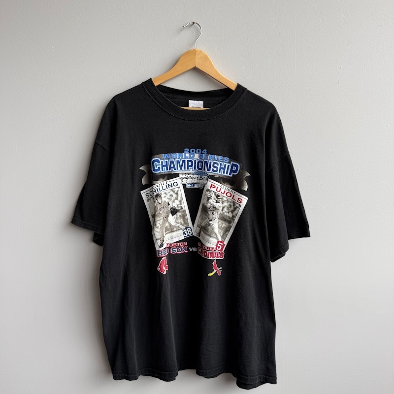 Vintage CSA 2004 World Series Championship T-Shirt Black