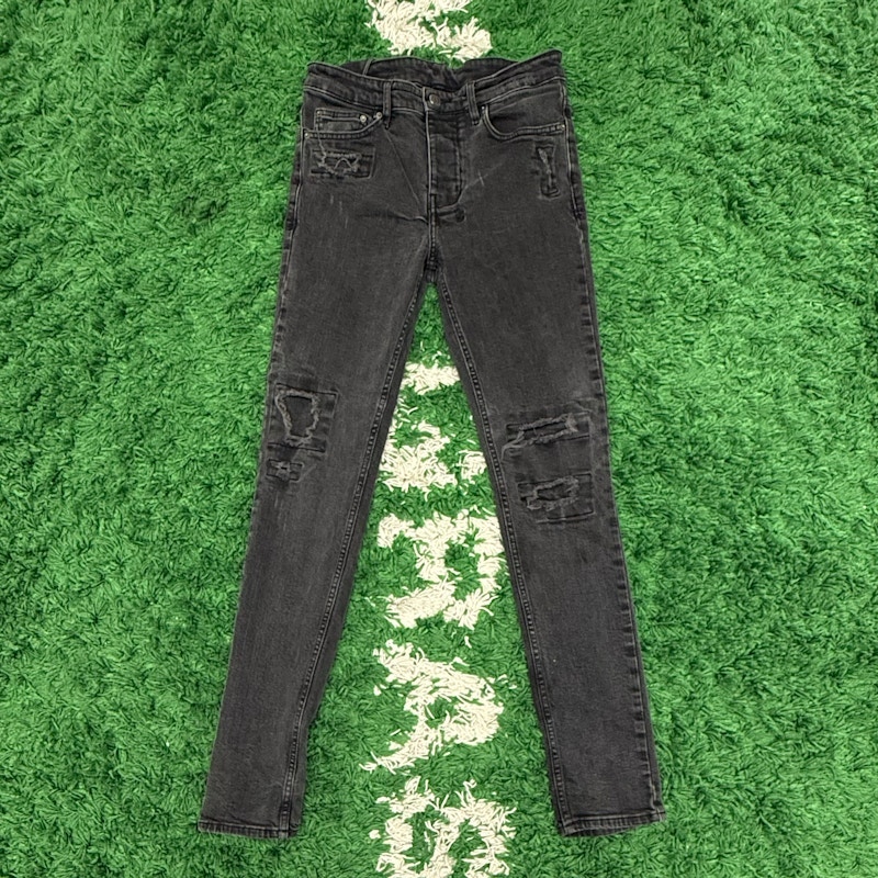 Ksubi Distressed Black Denim Jeans