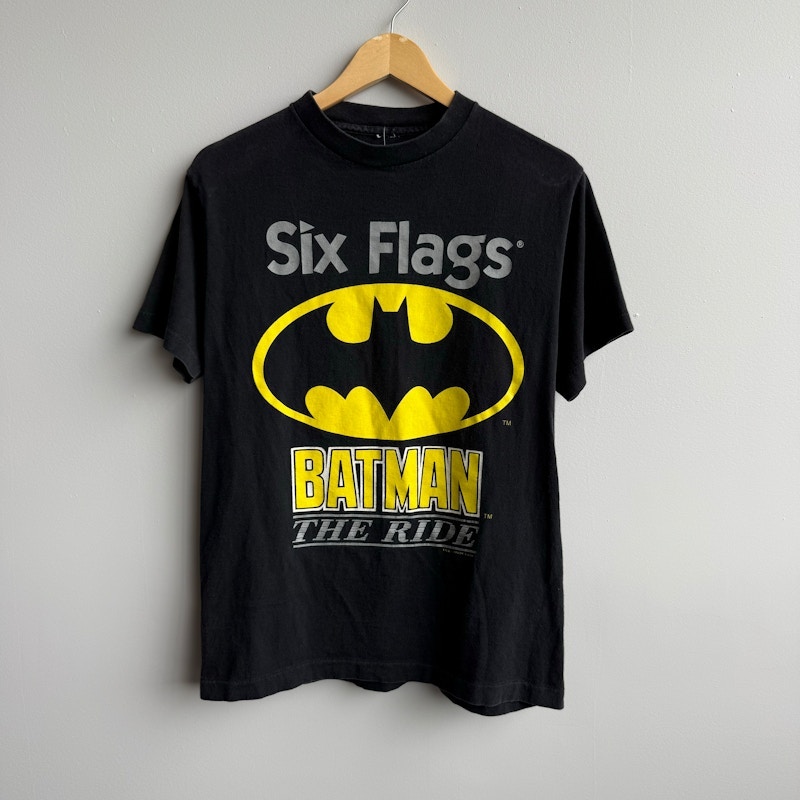 Six Flags Batman The Ride T-Shirt Black