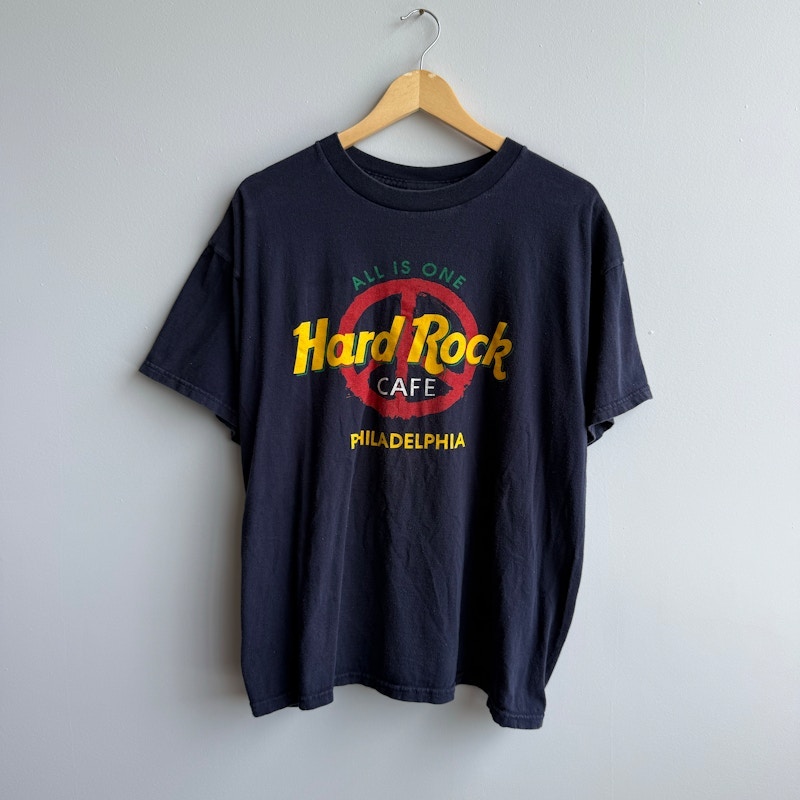 Hard Rock Cafe Philadelphia T-Shirt Navy