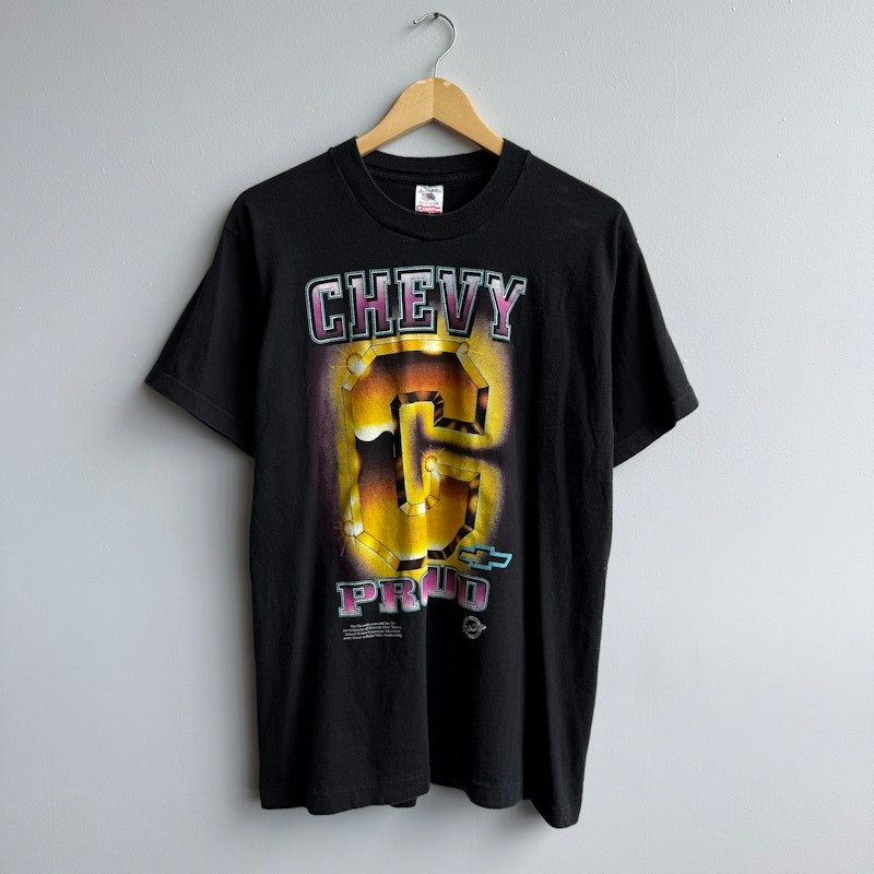 Vintage Chevrolet Chevy Proud T-Shirt Black