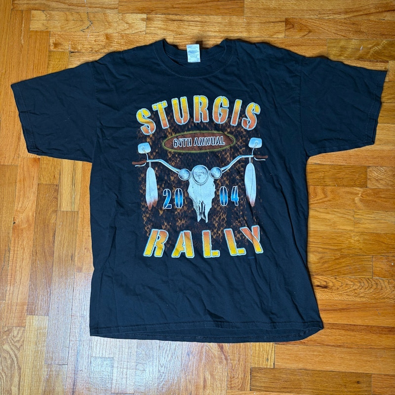 Sturgis 64th Annual 2004 Rally T-Shirt Black